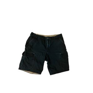 Duluth Trading Company Black Mens Cargo Shorts Size 42 in good condition.